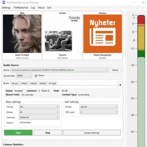 Icecast encoder